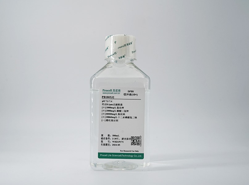 Dulbecco s磷酸盐缓冲液(DPBS)10×，不含钙、镁、酚红