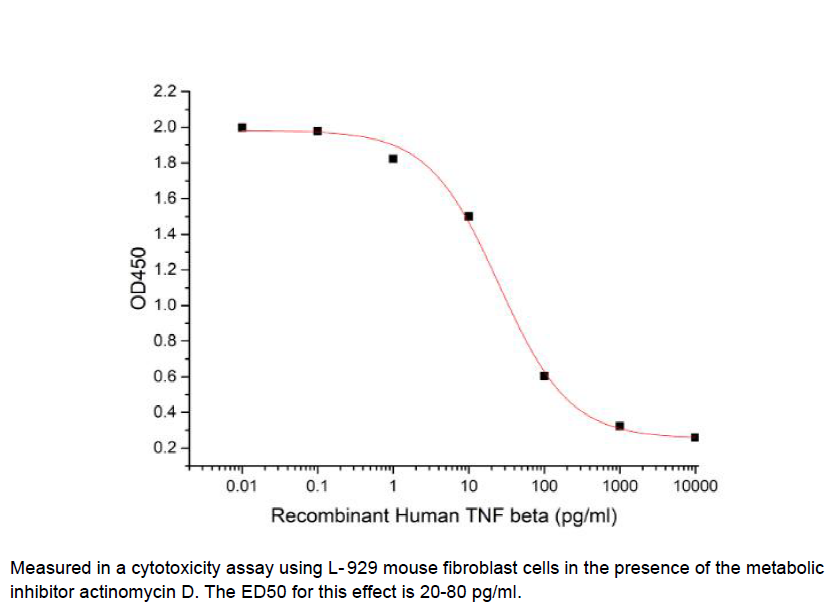 Procell-TNF-β/ TNFB/ TNFSF1, Human, Recombinant